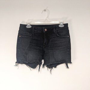 AZ Jean Company Black Distressed Cutoff Shorts 9